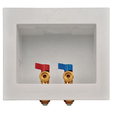 washing machine gas outlet box